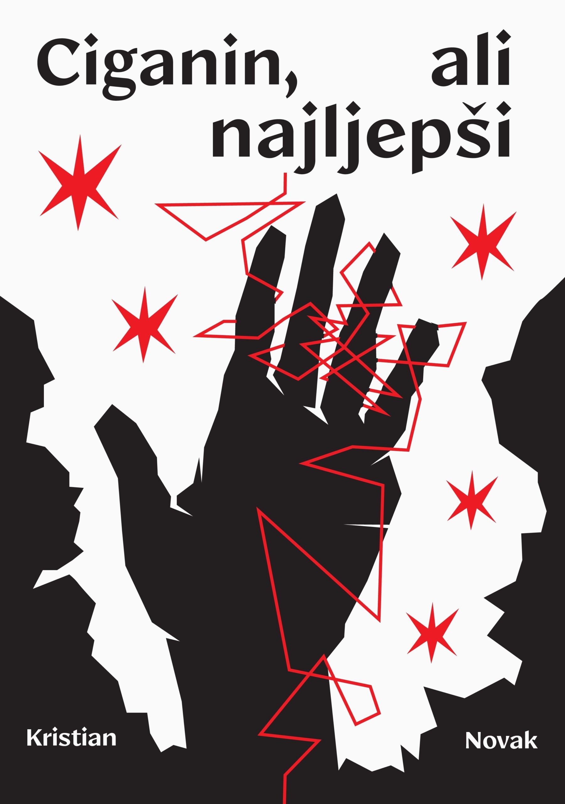 Dizajn naslovnice i plakata romana “Ciganin, ali najljepši”